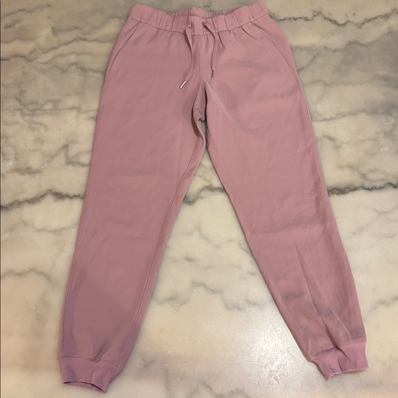 Lululemon On the Fly Jogger 28" *Woven - Pink Taupe (light muted pink) - Picture 7 of 13